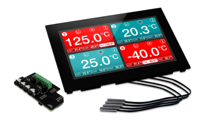 LASCAR EL-SGD 70-ATP Panel Mountable Four-Channel Temp Data Logger