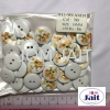 Button HLL Colour 09 18MM X 50 Pcs Per Pkt CodeBHLL09P Button 2 Hole / Butang Dua Lubang  Button