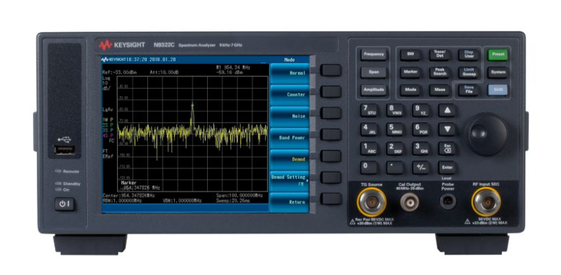 KEYSIGHT N9322C Basic Spectrum Analyzer (BSA), 9kHz to 7 GHz