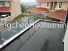  Balcony Glass With Stainless Steel Railing