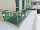  Balcony Glass With Stainless Steel Railing