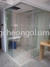  Sliding Door Shower Screen Tempered Glass