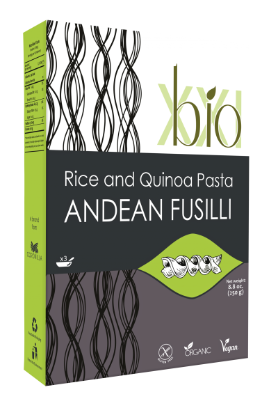 BIOXXI Rice & Quinoa Pasta Andean Fusilli