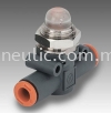 IN-LINE PRESSURE INDICATOR LAM L-- LAM L PIPE-PIPE LINE ON LINE FITTINGS & ACCESSORIES METAL WORK PNEUMATIC