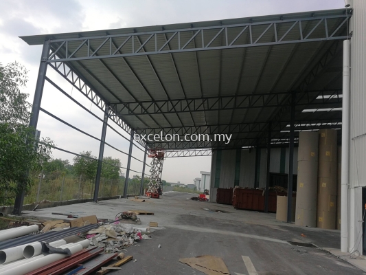 Industrial Cross Truss Roofing 