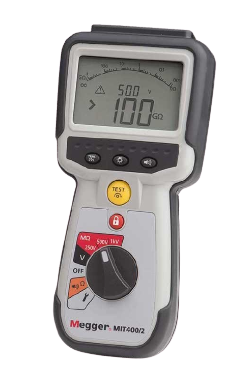 megger mit400/2 series cat iv insulation testers for electrical and industrial maintenance engineers
