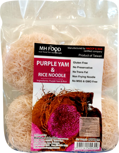 Purple Yam & Rice Noodles