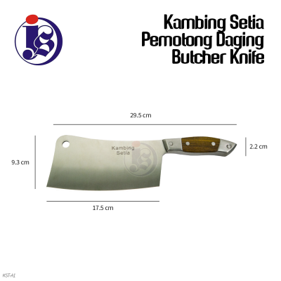 Kambing Setia Pemotong Daging Butcher Knife