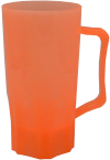2012-4PP FRUIT MUG (ORANGE) COLOUR PLASTIC CUP
