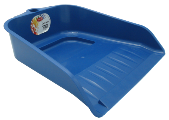 1003 PLASTIC DUSTPAN W/O HANDLE (BLUE)