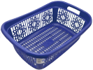 1039 LAUNDRY BASKET (BLUE) LANDRY BASKET