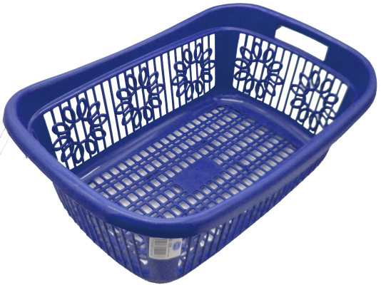 1039 LAUNDRY BASKET (BLUE)