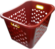 1061 LAUNDRY BASKET (RED) LANDRY BASKET