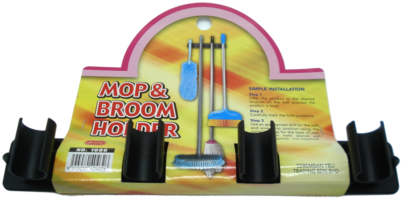 1086 PLASTIC MOP BROOM HOLDER