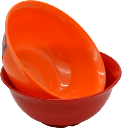 1090 PLASTIC BOWL 6'' (RED)