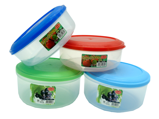 1023, 1022, 1026 PLASTIC CONTAINER (ROUND)