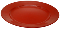 1073 - 9'' PLATE (RED) PLASTIC PLATE PLASTIC PLATE