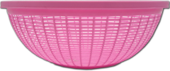 1069 - 12" FLUORESCENT ROUND BASKET ROUND BASKET