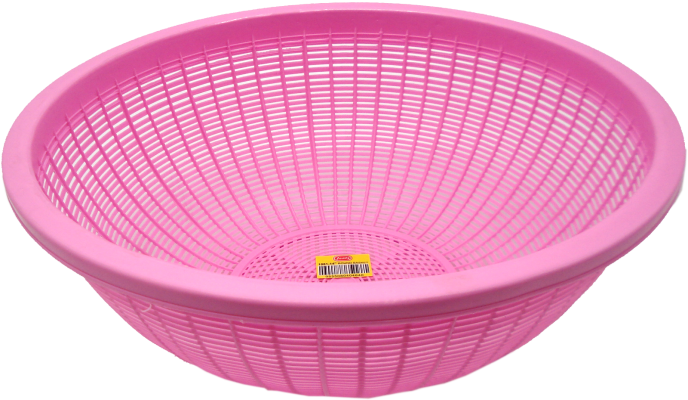 1081 - 14 FLUORESCENT ROUND BASKET