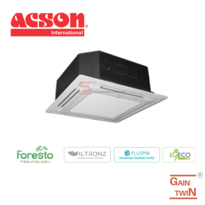 Acson 2.5hp Ceiling Cassette Non-Inverter R32 PLUSMA