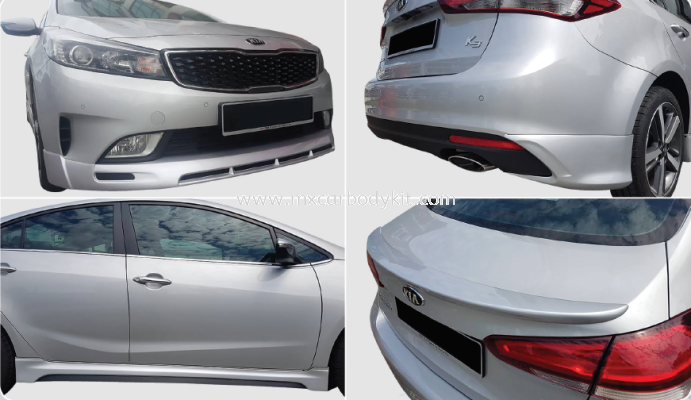 KIA CERATO 2017 RSR 2 BODYKIT + SPOILER