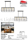 HANGING 857-5 Dining Pendant Indoor Pendant Light  Pendant Light