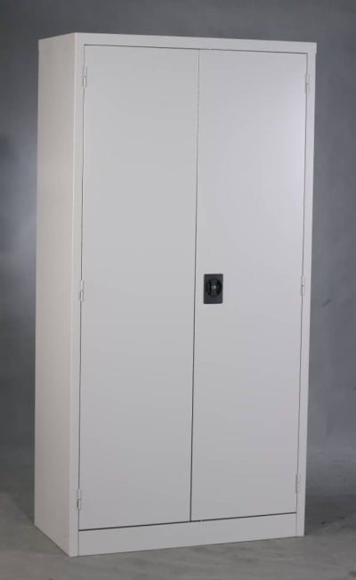 Full height steel cabinet with swing door
