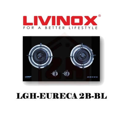 LIVINOX 2 Burner Gas Cooker Hob LGH-EURECA 2B