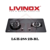 LIVINOX 2 Burner Gas Cooker Hob LGH-288 2B LIVINOX GAS COOKER HOB GAS COOKER HOB KITCHEN APPLIANCES