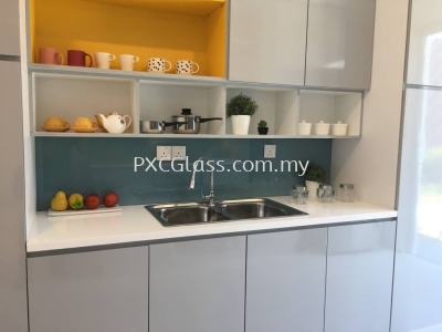 Colour Glass Kitchen