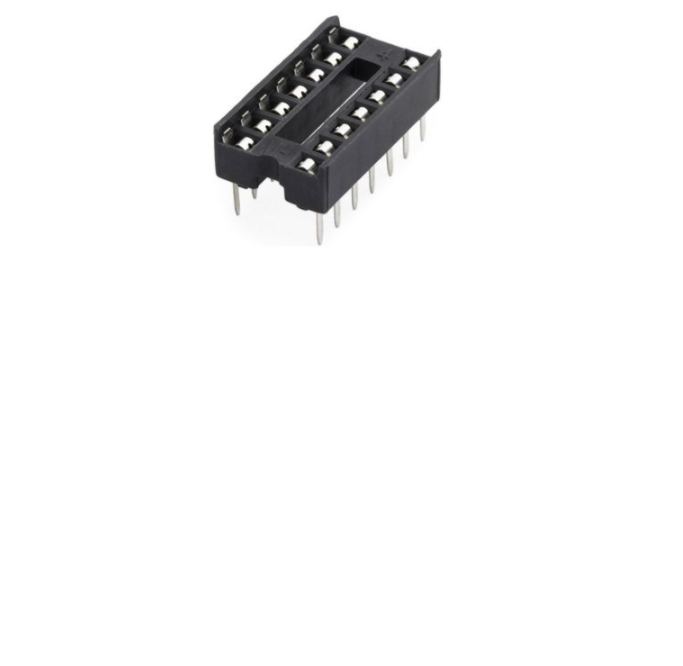 mec - iss14t1/03/rh 14 pin ic socket  