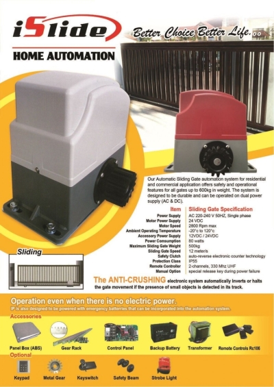 iSlido Sliding Gate Motor