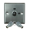DOOR ACCESS CONTROL KEY SWITCH ON/OFF STAINLESS STEEL Door Access Systems