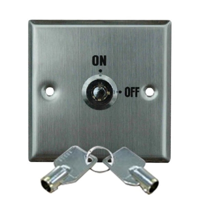 DOOR ACCESS CONTROL KEY SWITCH ON/OFF STAINLESS STEEL