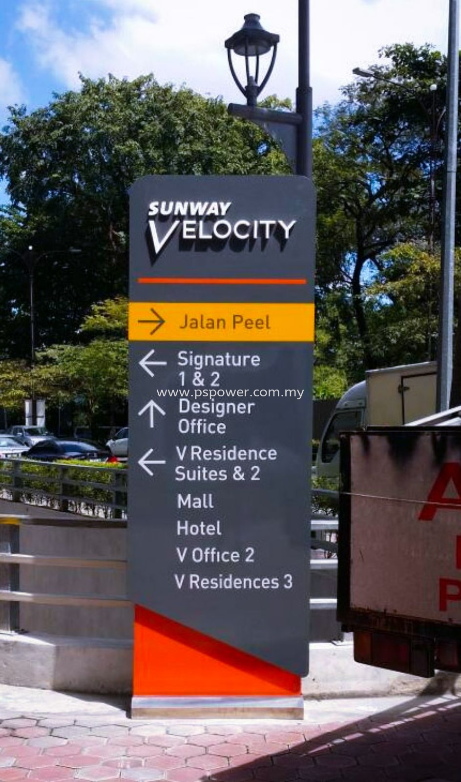 Pylon Signage - Mall Directory