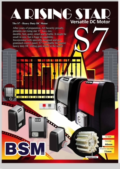 BSM S7 Sliding Gate Motor 