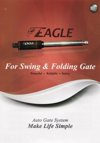 Eagle Arm Gate Sistem Pintu Pagar Automatik Arm