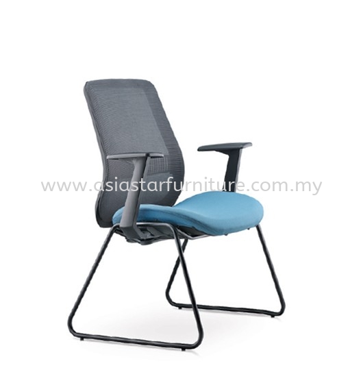 ALAMO VISITOR LOW BACK MESH OFFICE CHAIR FIXED ARMREST - puchong | sunway | subang