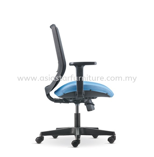 ALAMO LOW BACK MESH OFFICE CHAIR ADJUSTABLE ARMREST - cheras | ampang | sungai besi