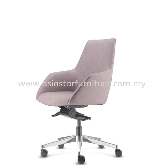 ANTHOM MEDIUM BACK EXECUTIVE CHAIR | LEATHER OFFICE CHAIR GOMBAK KL