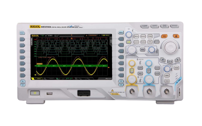 rigol mso2302a-s mixed signal oscilloscope 300mhz, 2+16 mso + 2 ch source