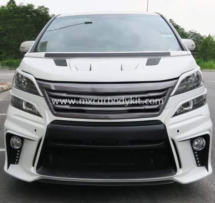 TOYOTA VELLFIRE 20 2012 - 2014 SILK BLAZE BODYKIT + SPOILER