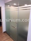 10mm tempered + Frosted  Tempered Shower Door
