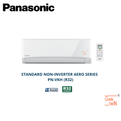 Panasonic 2.5hp Wall Mounted Standard Non Inverter R32 CS/CU-PN24VKH-1