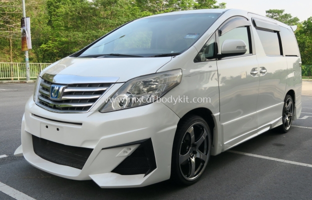 TOYOTA ALPHARD 20 2008 - 2012 WALD BODYKIT + SPOILER