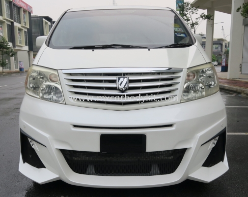 TOYOTA ALPHARD 10 2003 - 2006 WALD BODYKIT + SPOILER