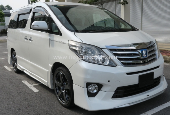 TOYOTA ALPHARD 20 2012 MODELISTA BODYKIT + SPOILER