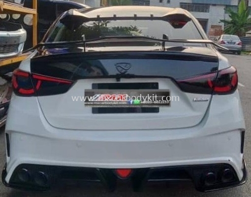 MAZDA 2 SEDAN 2016 KUHL RACING STYLE GT WING SPOILER 