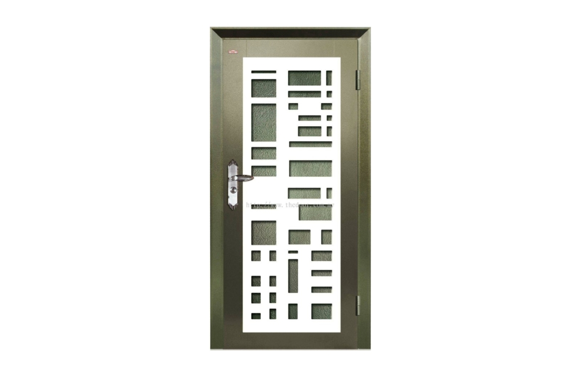 Security Door : P1-W892 (2) Single Leaf Security Door Security Door Choose Sample / Pattern Chart