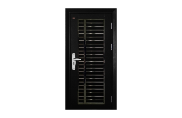 Security Door : P1-304-2 BLACK